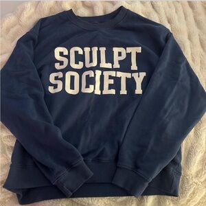 Blue Sculpt Society crewneck, size L, in excellent condition